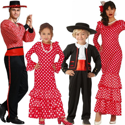 Flamenco Gruppenkostüme