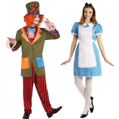 Alice und Der Hutmacher Pärchenkostüme