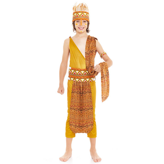 Afrikanisches Stamm Krieger Kostüm für Kinder