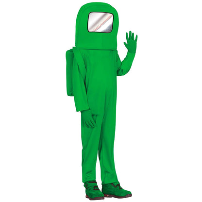 Among Us Space Kostüm Grün für Teenager