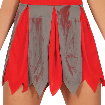 Zombie-Cheerleaderin Brains Kostüm für Damen