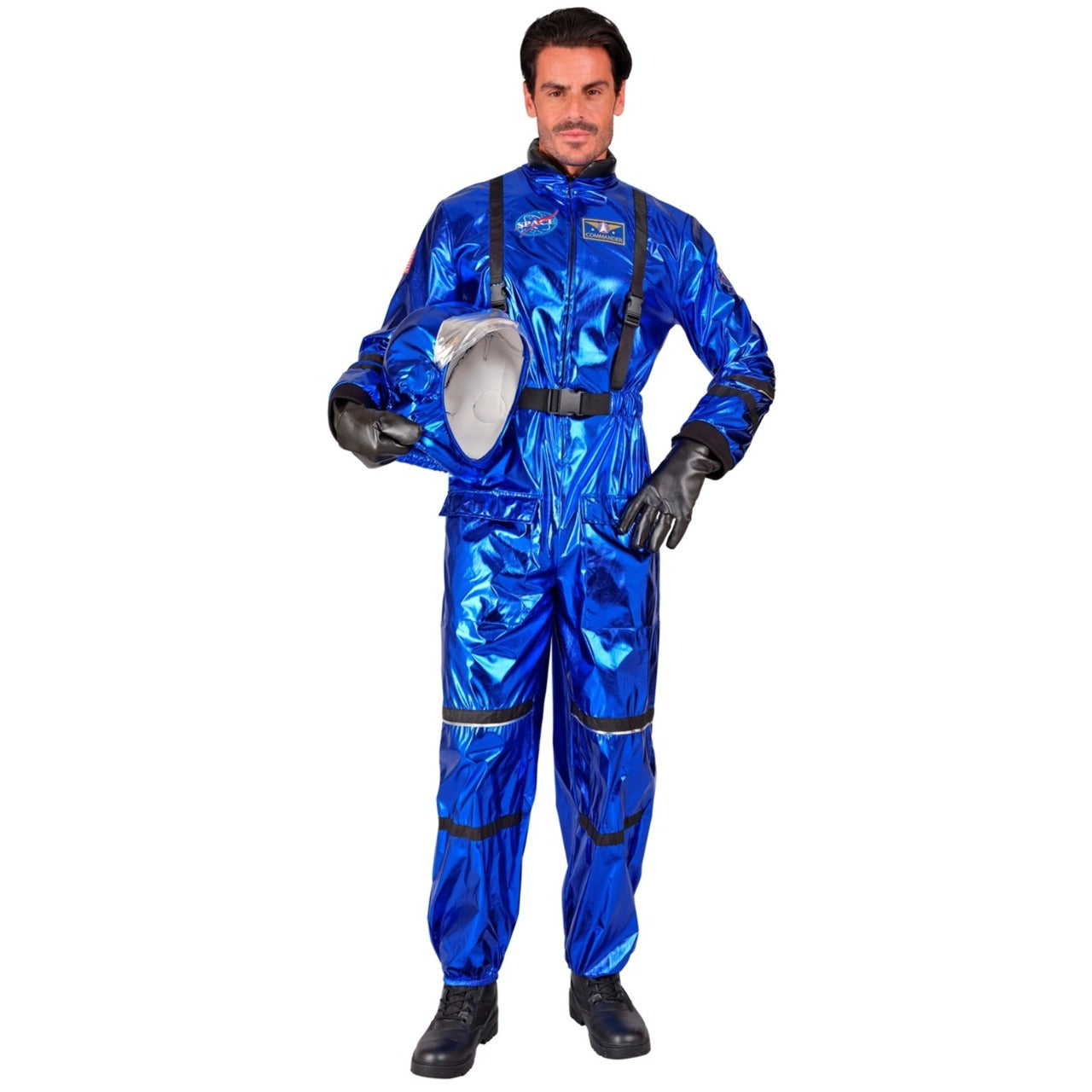 Astronaut Space Blau Kostüm für Herren