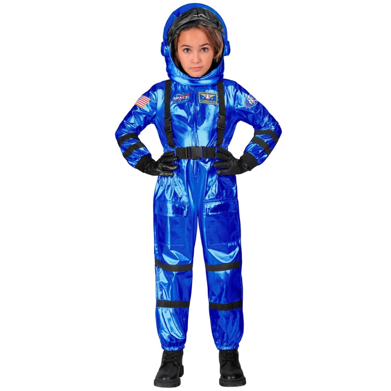 Astronaut Space Blau Kostüm für Kinder