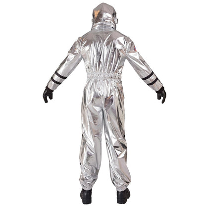 Astronaut Space Silber Kostüm für Herren