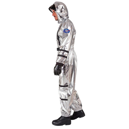 Astronaut Space Silber Kostüm für Herren