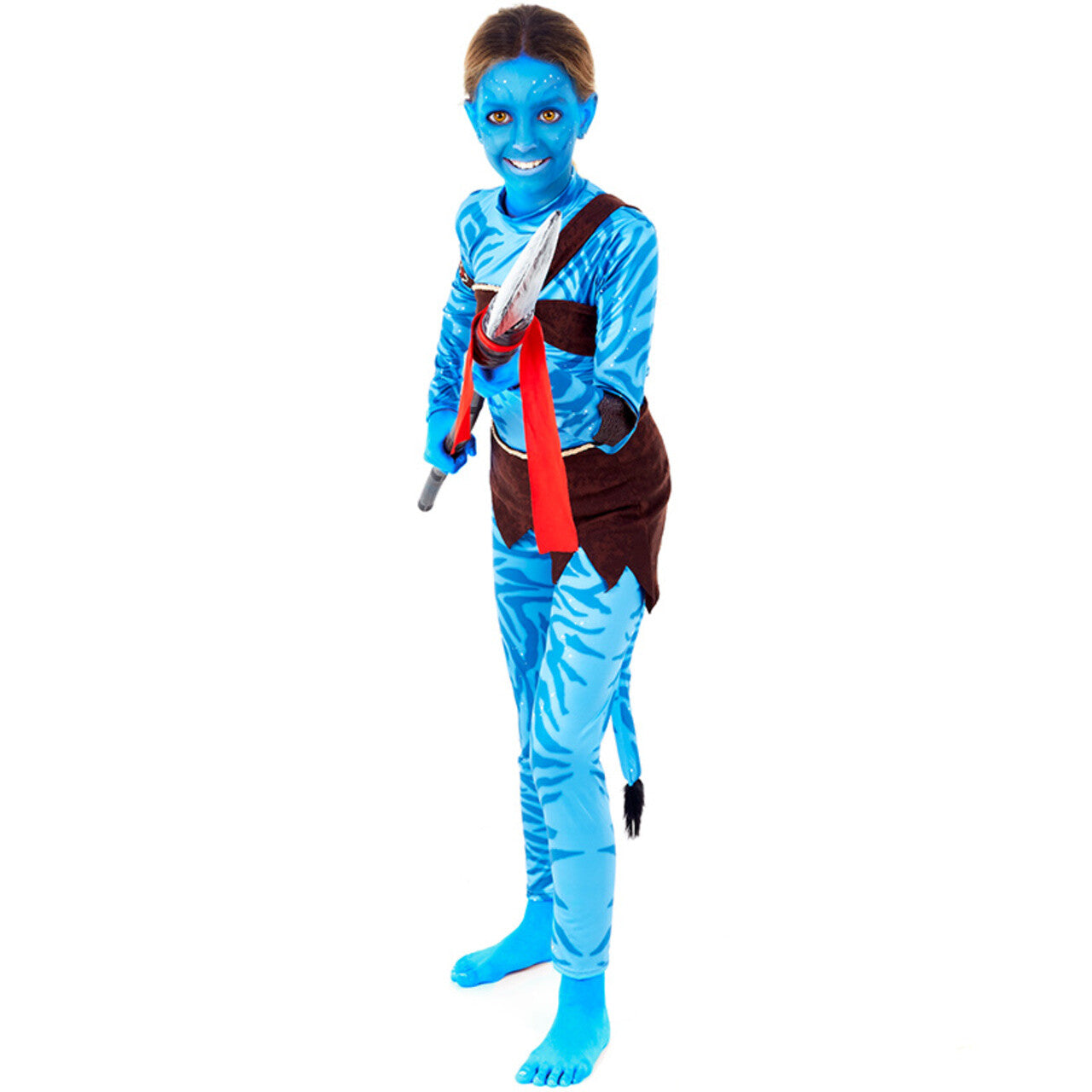 Avatar Stammkriegerin Kostüm für Mädchen