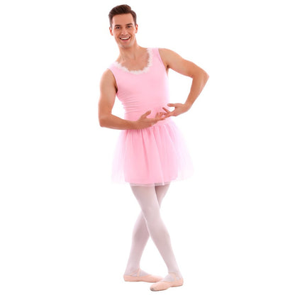 Rosa Ballerina-Kostüm für Erwachsene