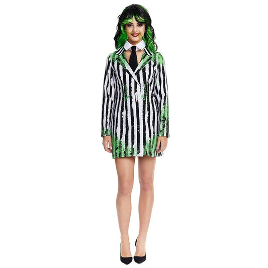 Beetlejuice Jenseits-Kostüm für Damen