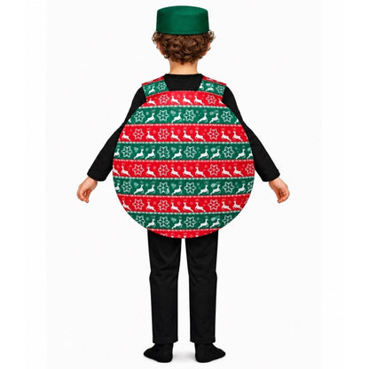 Rentier-Weihnachtskugel-Kostüm für Kinder
