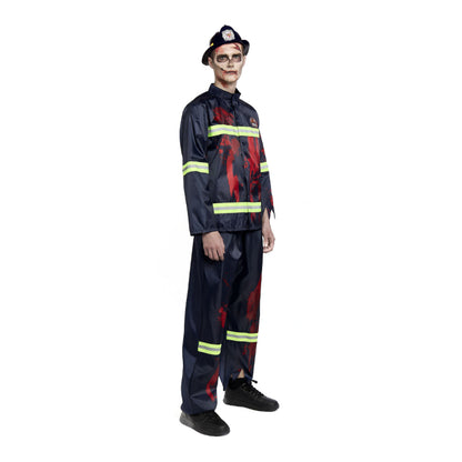 Zombie-Feuerwehrmann-Kostüm für Herren