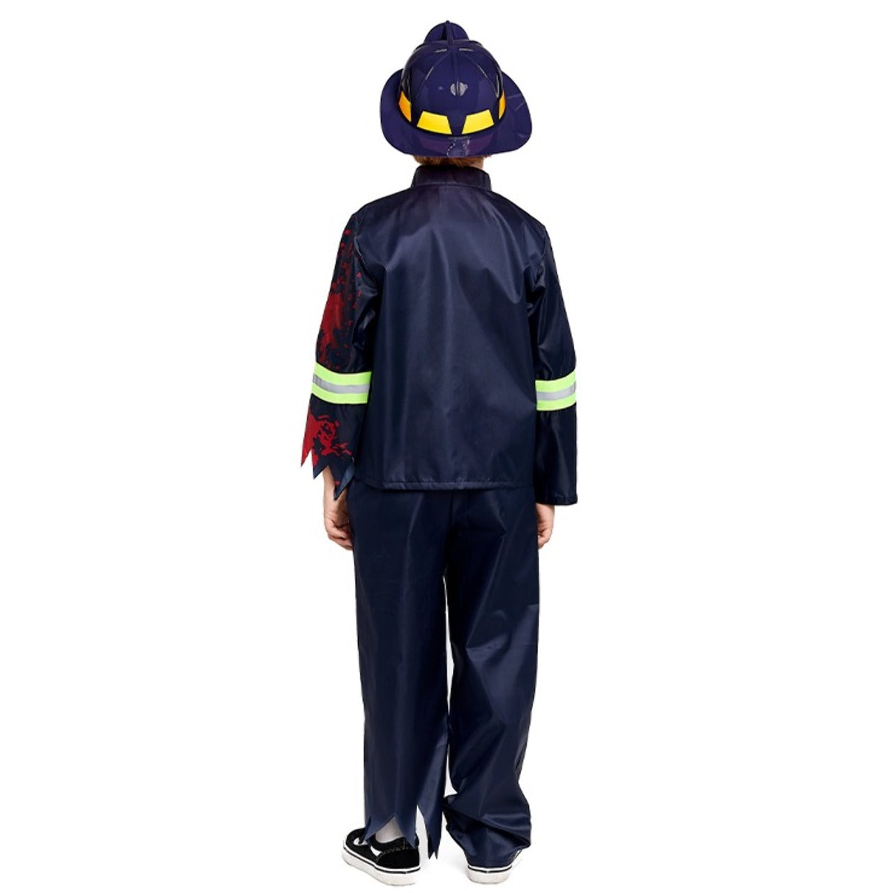 Zombie-Feuerwehrmann-Kostüm für Kinder