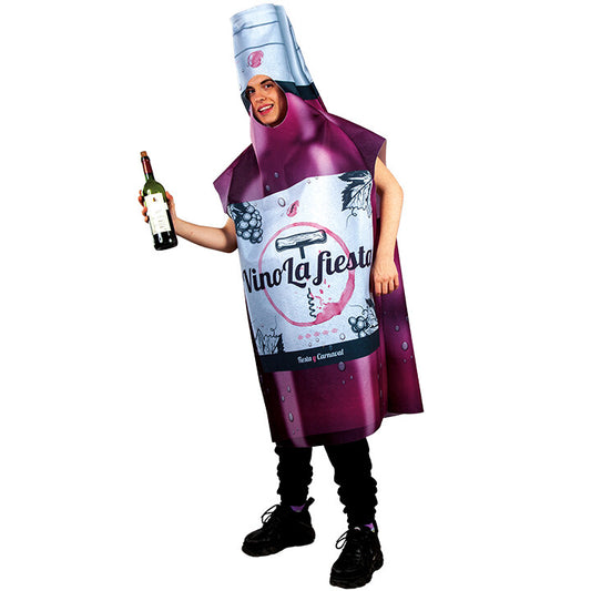 Weinflasche Party-Kostüm für Erwachsene