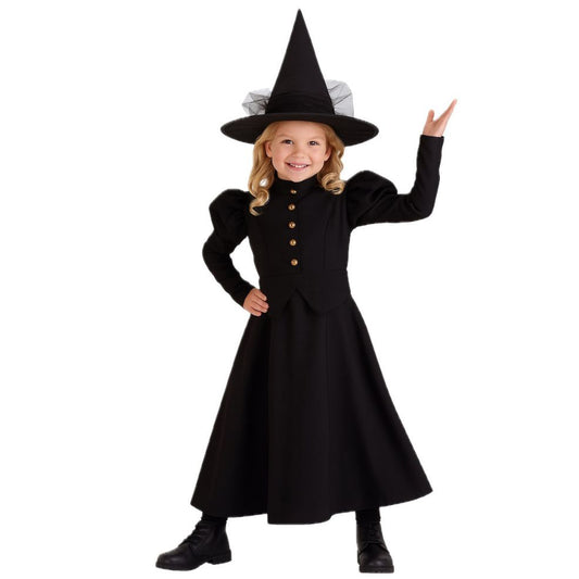 Elphaba Hexen-Kostüm für Mädchen