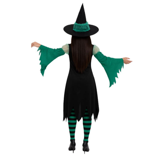Grüne Hexe Esmeralda Kostüm für Damen