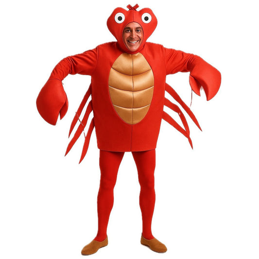 Rotes Krebskostüm für Erwachsene