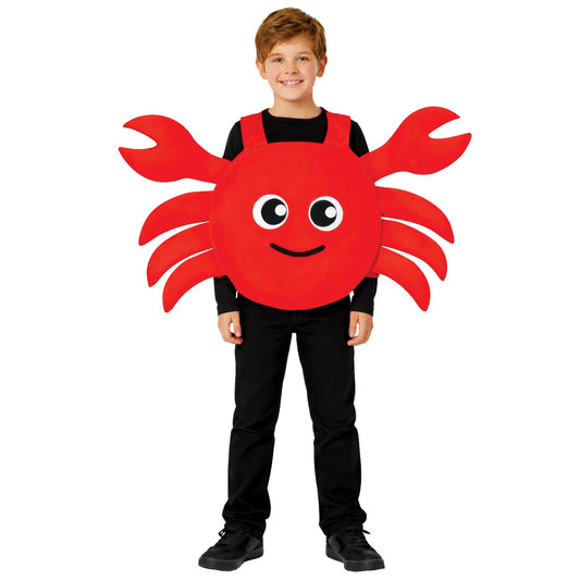 Lustiges Roter-Krebs-Kostüm für Kinder