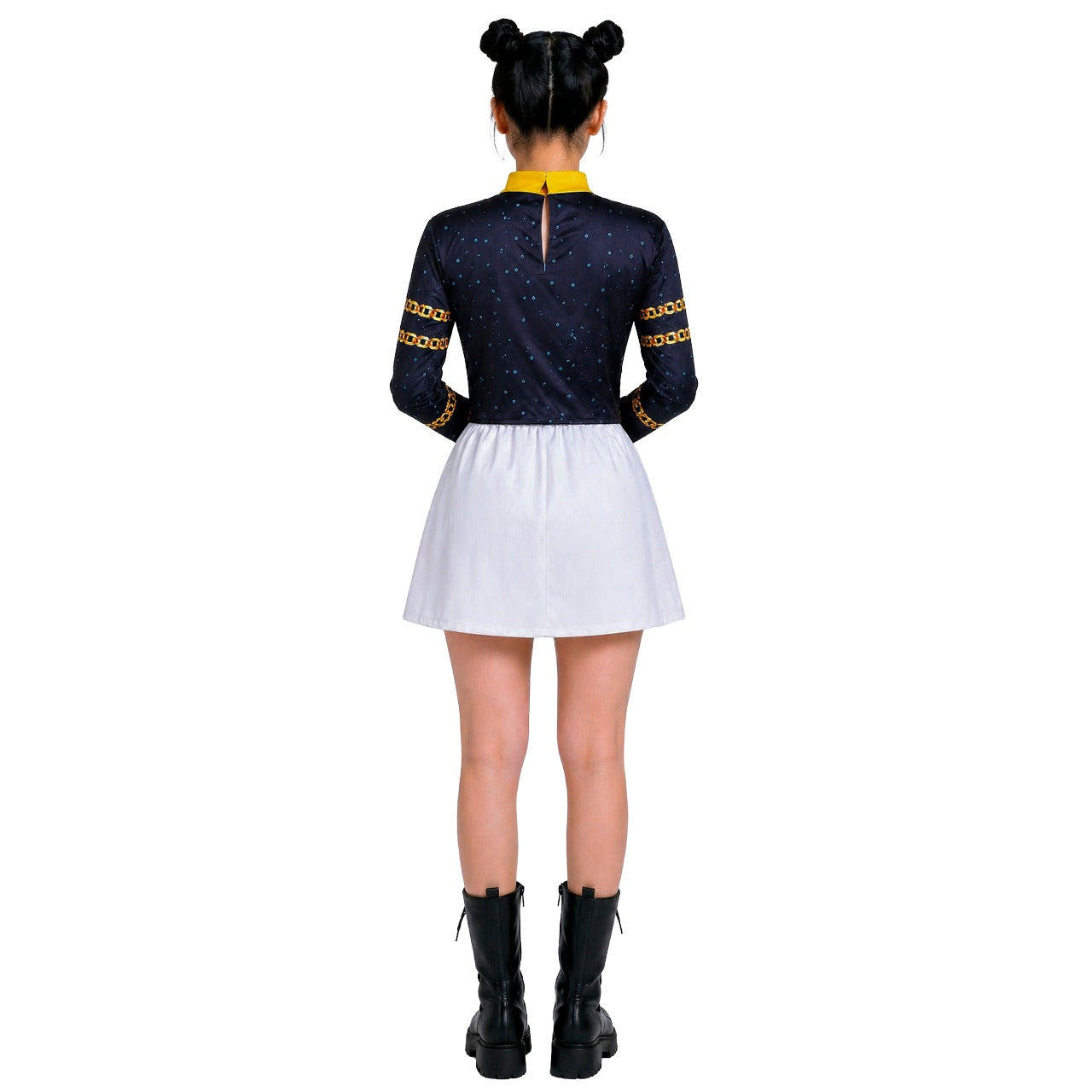 K-Pop-Sängerin-Weiß-Eco-Kostüm für Teenager