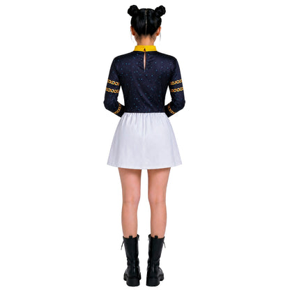 K-Pop-Sängerin-Weiß-Eco-Kostüm für Teenager