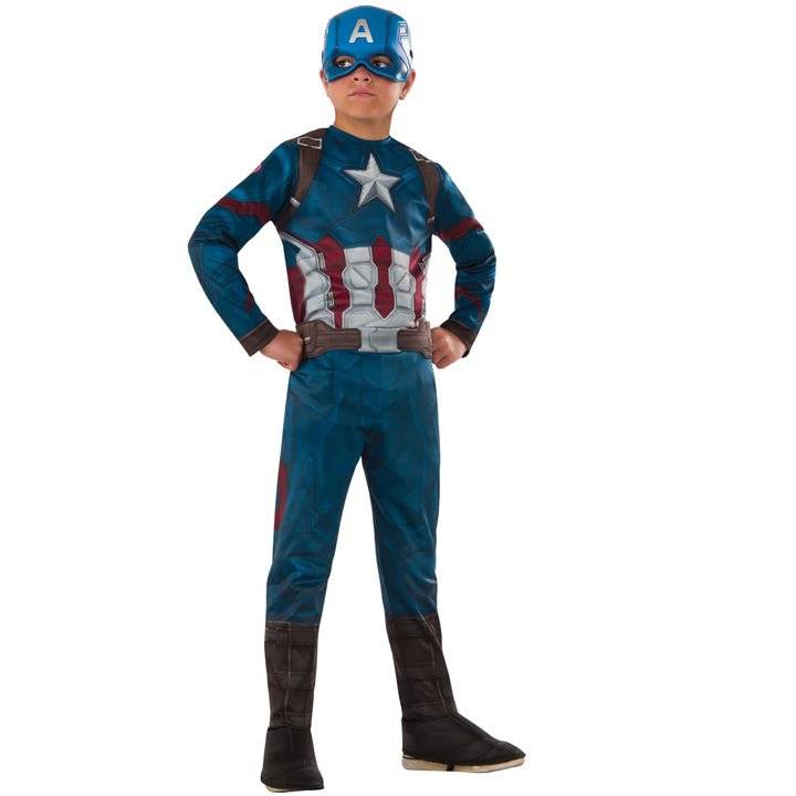 Captain America™ Deluxe Kostüm für Kinder