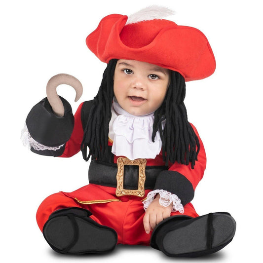 Piratenkapitän Hook-Kostüm für Baby