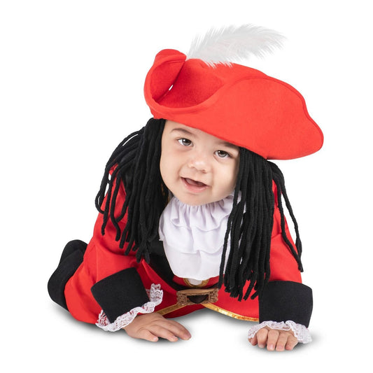 Piratenkapitän Hook-Kostüm für Baby