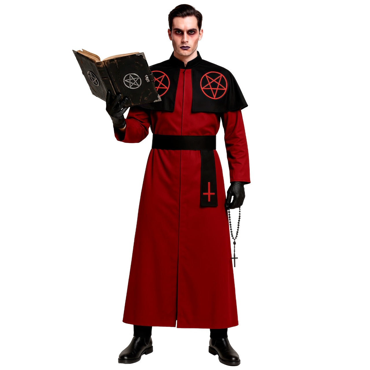 Satanischer Kardinal Kostüm für Herren