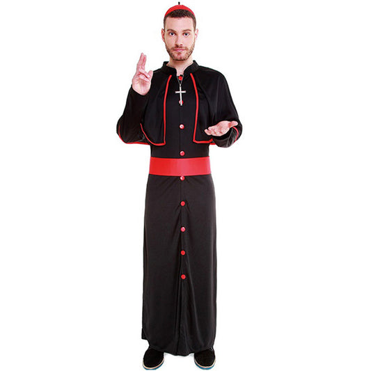 Kardinal-Cassock-Kostüm für Herren