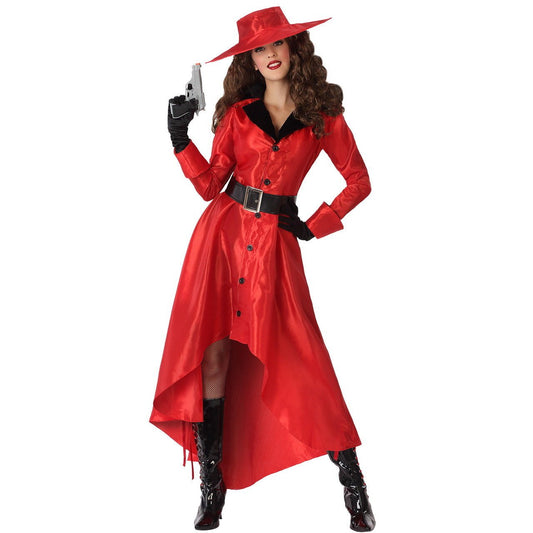 Carmen Sandiego Kostüm für Damen