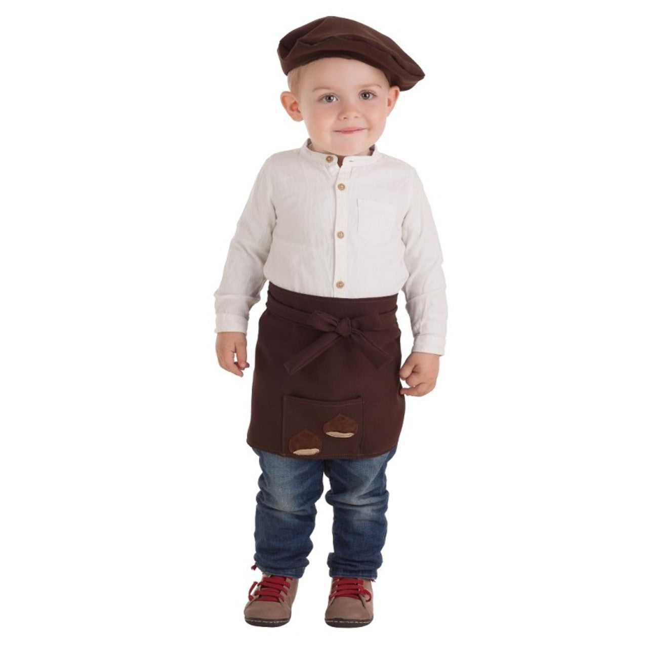 Kastanienverkäufer-Kostüm Schürze für Babys