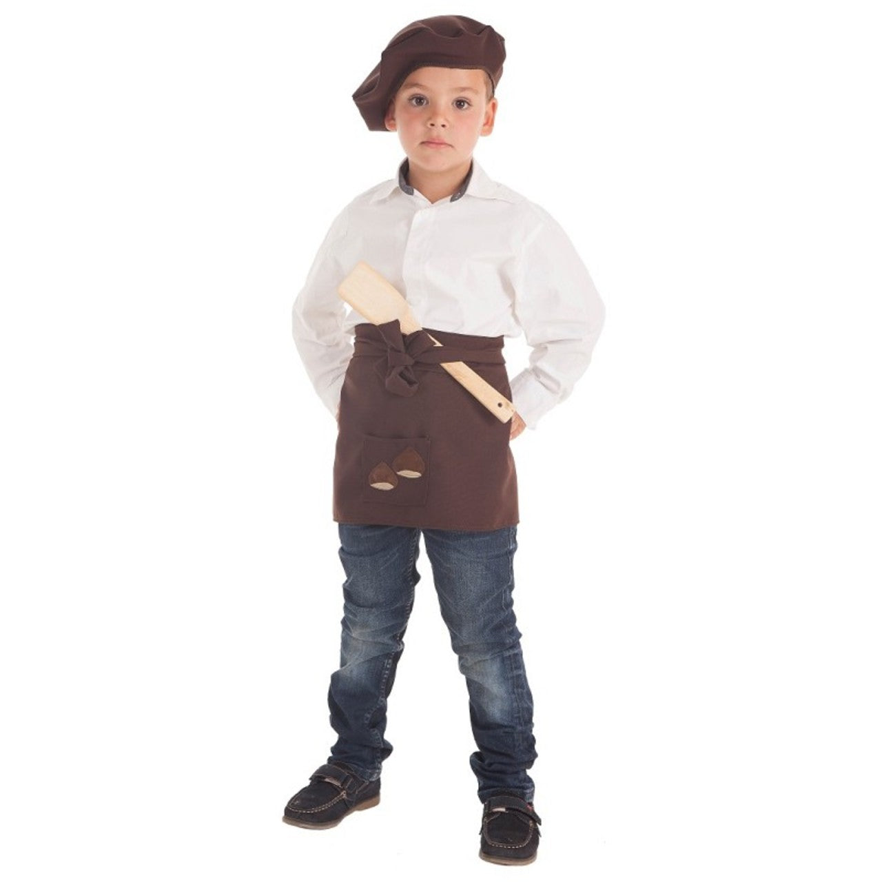 Kastanienverkäufer-Kostüm Kinder-Schürze
