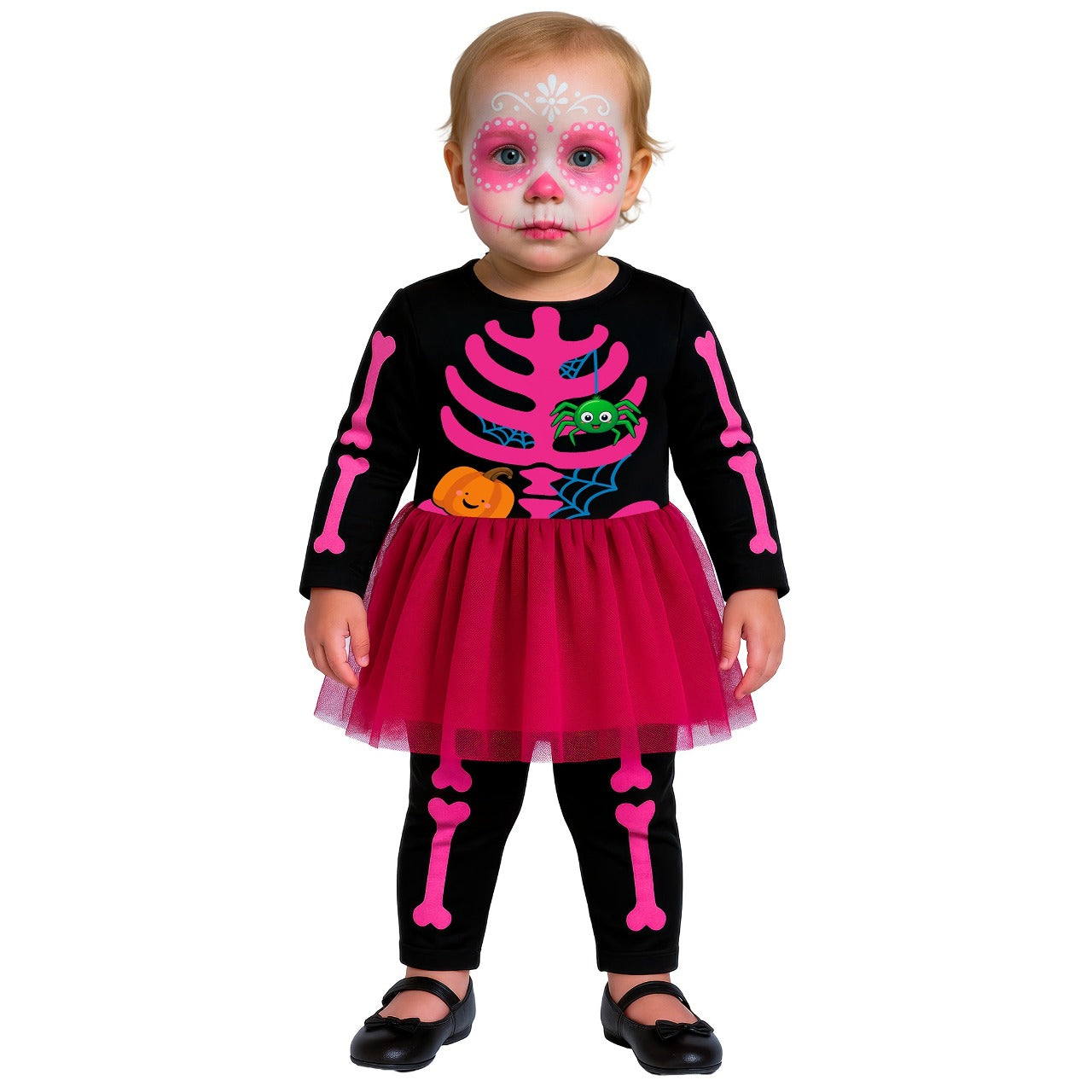 Catrina Skelett Kostüm für Baby