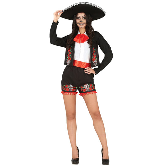 Catrina-Mariachi-Kostüm für Damen