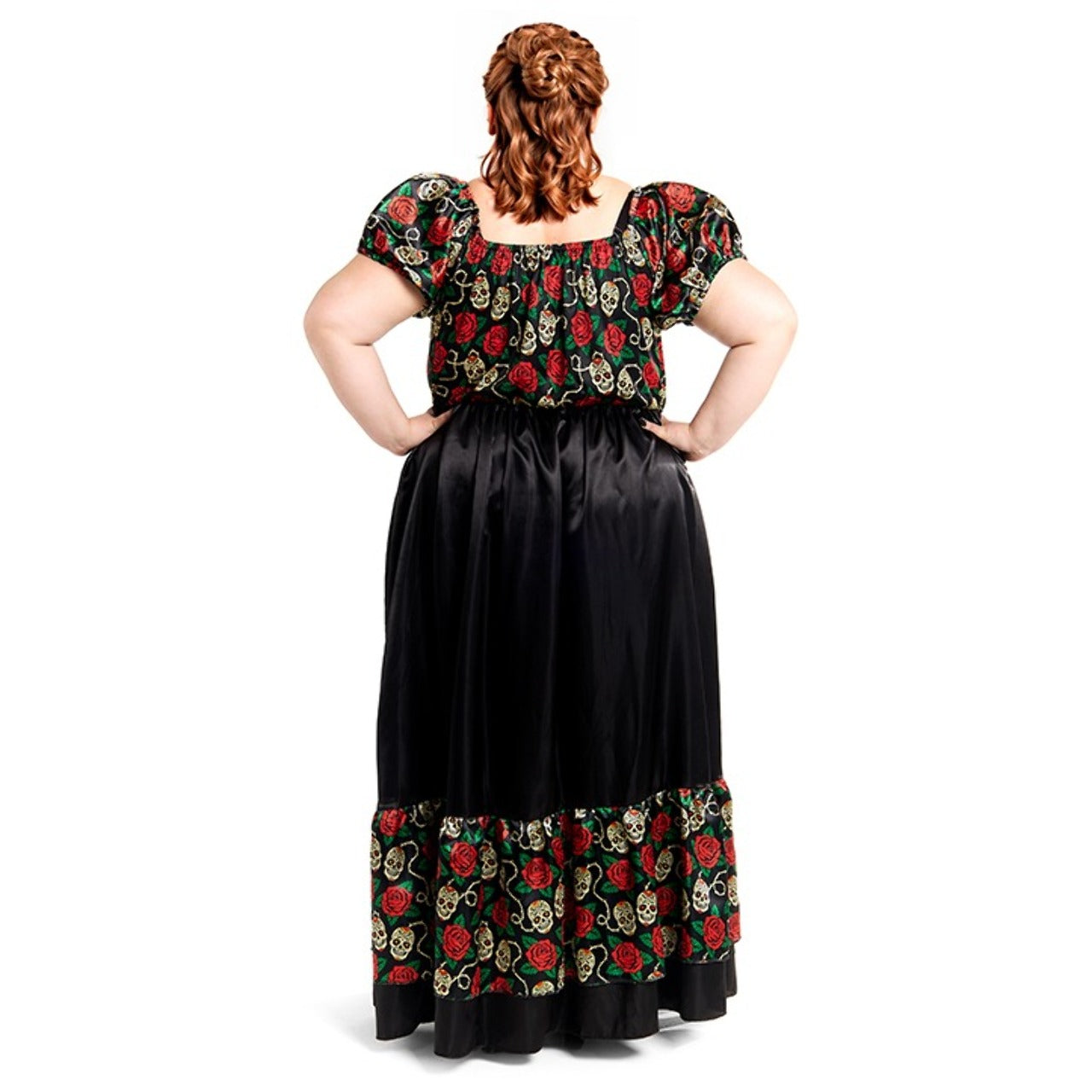 Catrina-Kleid Plus Kostüm für Damen