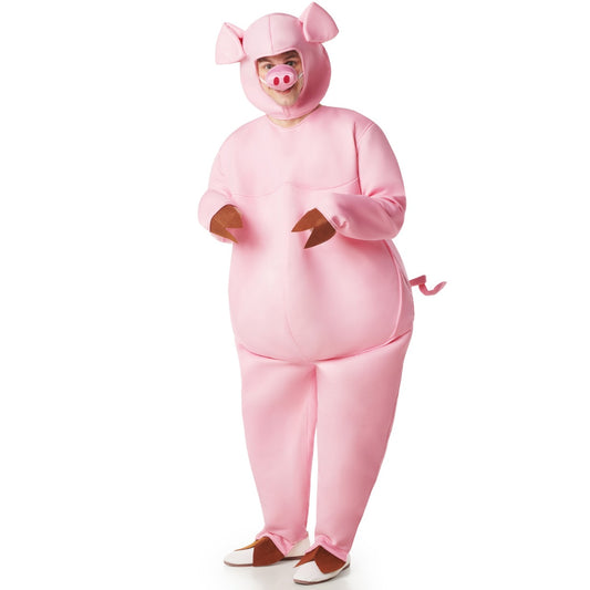 Pummeliges Schweinekostüm für Erwachsene