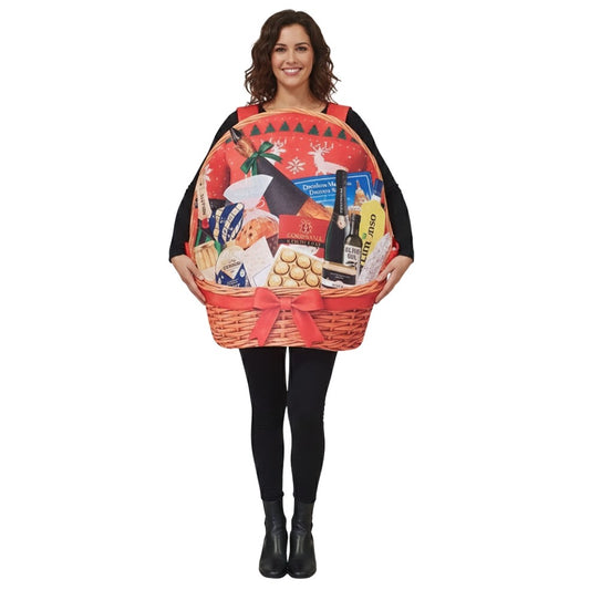 Weihnachtskorb-Kostüm für Erwachsene