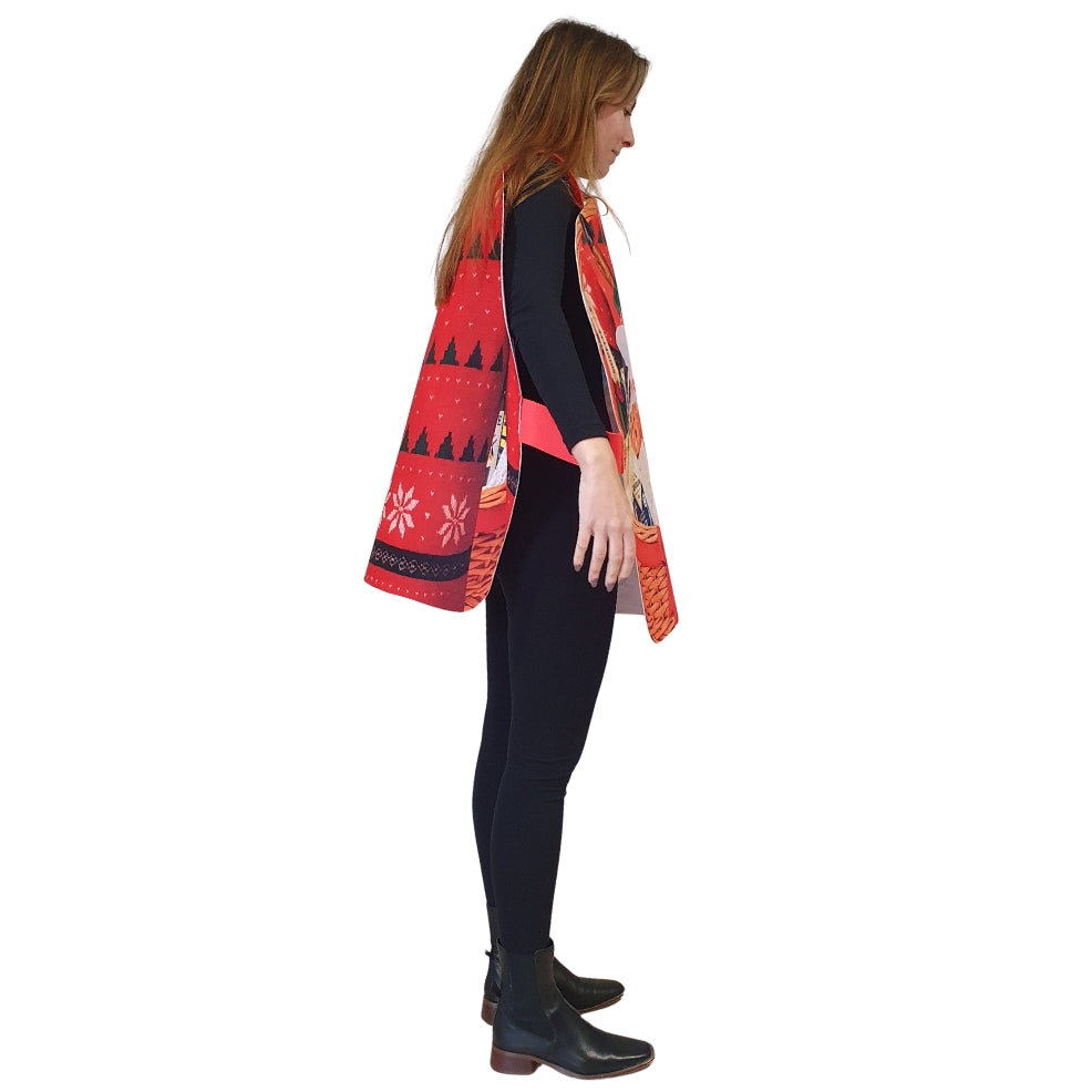 Weihnachtskorb-Kostüm für Erwachsene