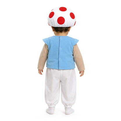 Toad-Champignon-Kostüm für Babys