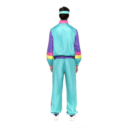 80er-Retro-Trainingsanzug-Kostüm für Erwachsene