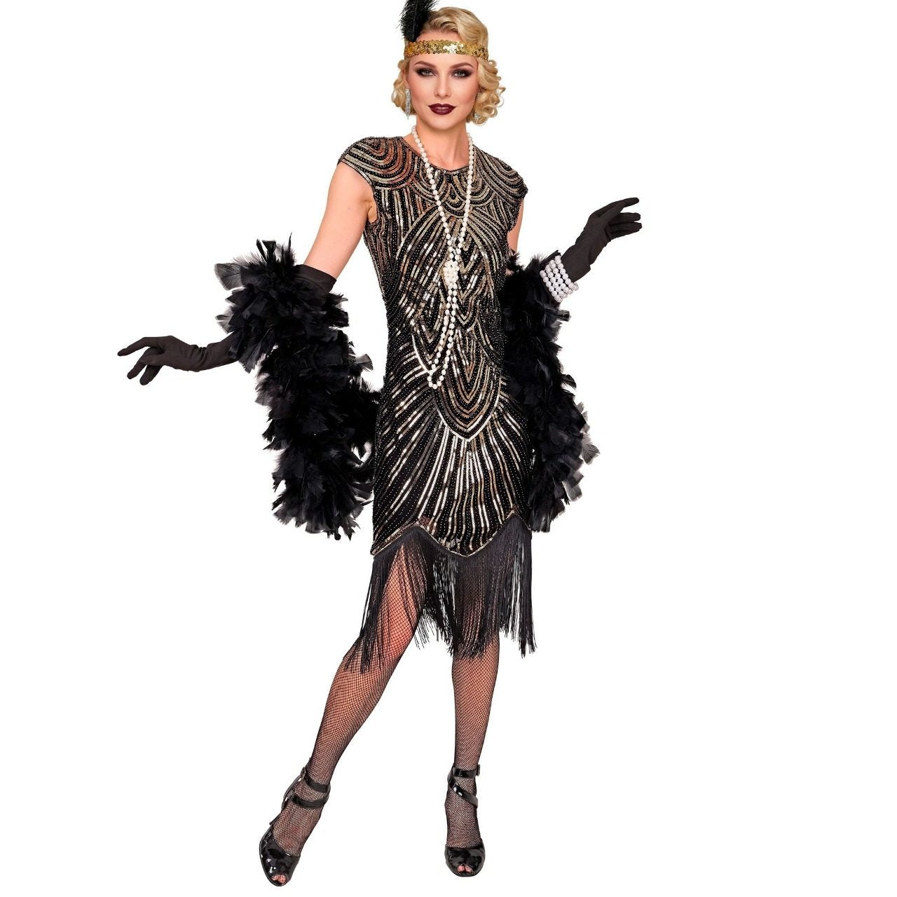 Charleston-Gatsby-Kostüm für Damen