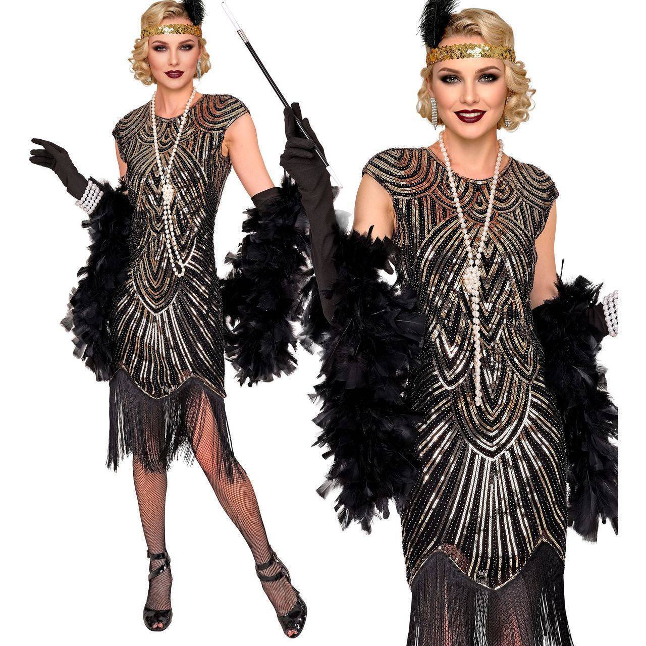Charleston-Gatsby-Kostüm für Damen