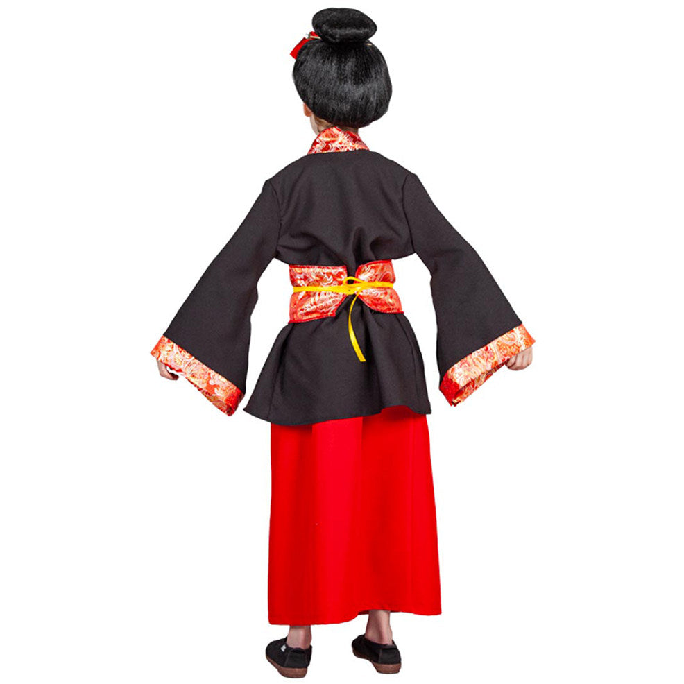 Chinesisches Cheongsam Puppenkostüm Für 30 Cm Puppen – Inkl. Stirnband, Stoff-Outfit