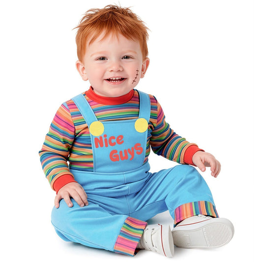 Schauriges Chucky Kostüm für Babys