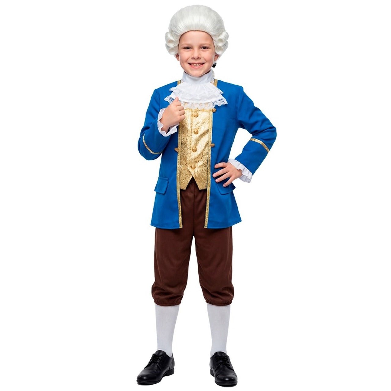 Elegantes Barock-Graf-Kostüm für Kinder