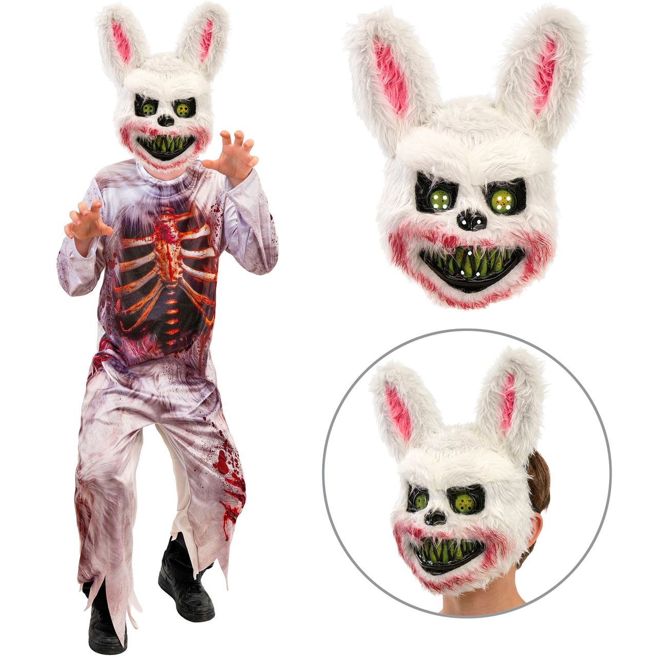 Killer-Kaninchen-Kostüm für Kinder