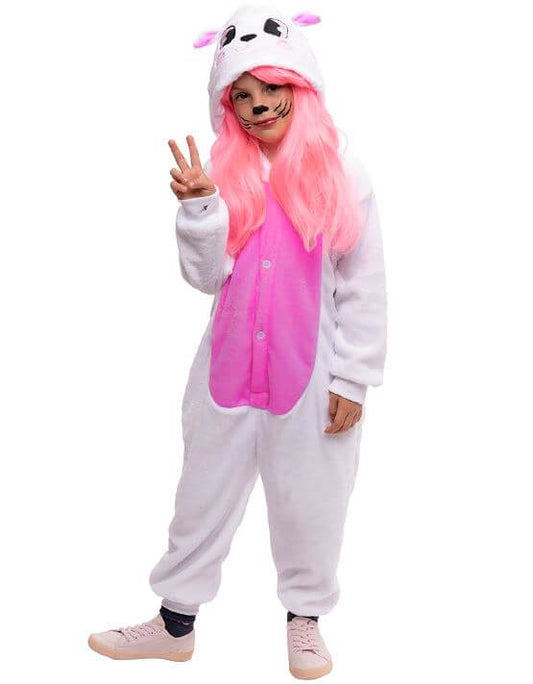 Plüsch-Kaninchen-Kostüm für Kinder