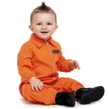 Amerikanisches Sträfling Kostüm für Babys