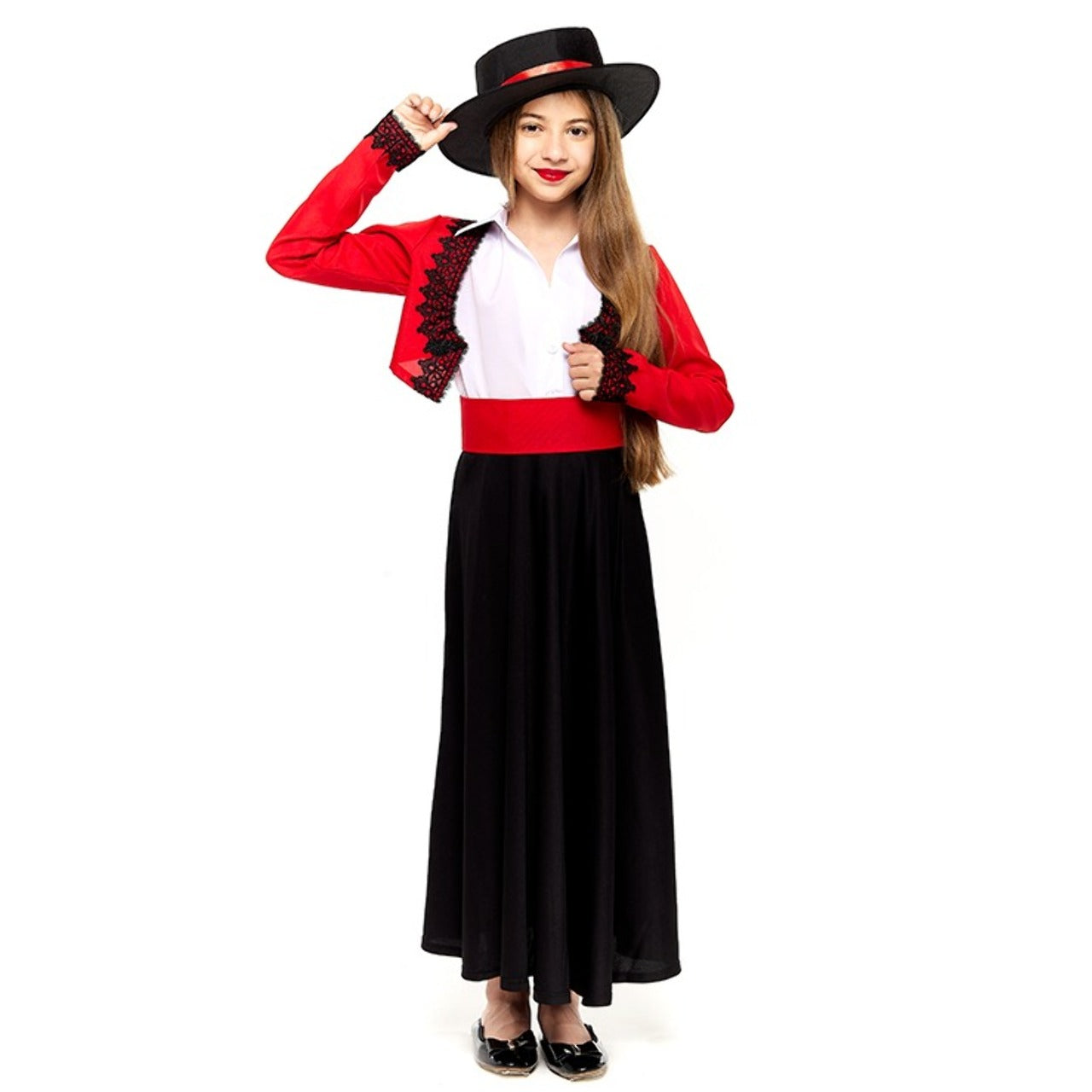 Cordobesa-Carmen-Kostüm für Mädchen