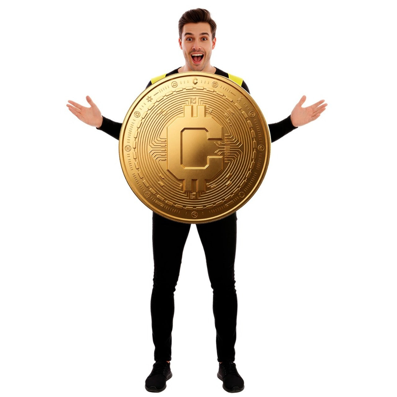 Kryptowährung Kostüm für Erwachsene