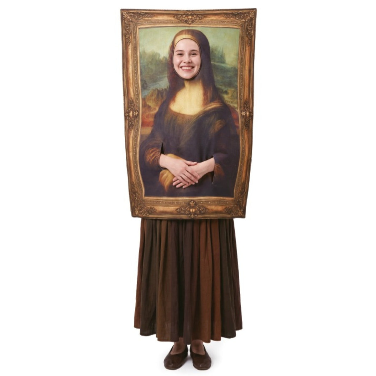 Monalisa-Bild-Kostüm für Erwachsene