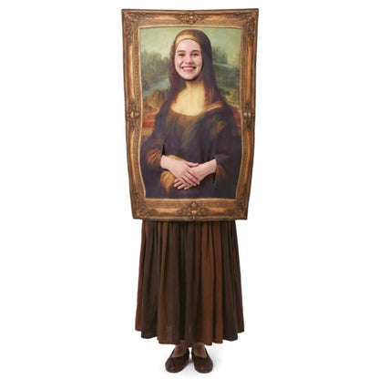 Monalisa-Bild-Kostüm für Erwachsene